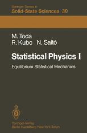 Outlines Of Statistical Mechanics Springerlink