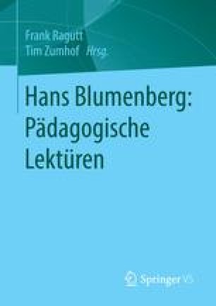 Hohlen Mythos Und Geburts Metapher Die Philosophie Blumenbergs Und Der Erziehungswissenschaftliche Diskurs Springerlink