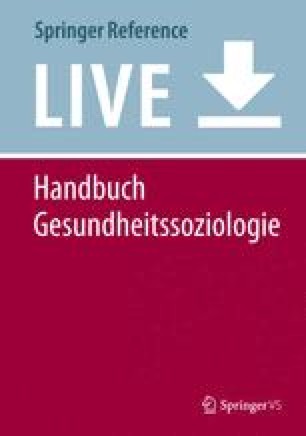 Handbuch Gesundheitssoziologie