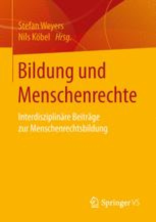 Zur sozialen Seite der Menschenrechte und zur menschenrechtlichen Seite ...