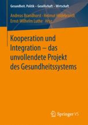 Kooperation Und Integration Springerlink