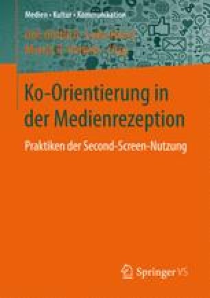 Kommunikation Uber Fernsehen Im Internet Social Tv Als Anschlusskommunikation Springerlink