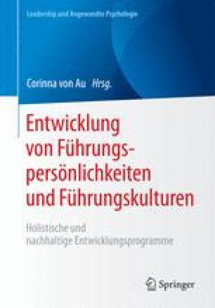 Fuhrungspersonlichkeit Entwickeln Durch Wertschatzung Und Psychosynthese Springerlink