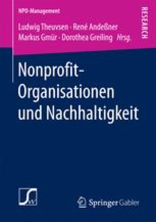 Steuerung In Nonprofit Organisationen Entwicklungsstand Und Perspektiven Springerlink