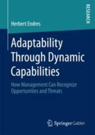 Frameworks and Theories around Dynamic Capabilities | SpringerLink