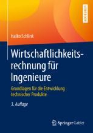Kalkulation Der Produktkosten Fur Eine Kostenorientierte Entwicklung Einperiodige Rechnung Springerlink