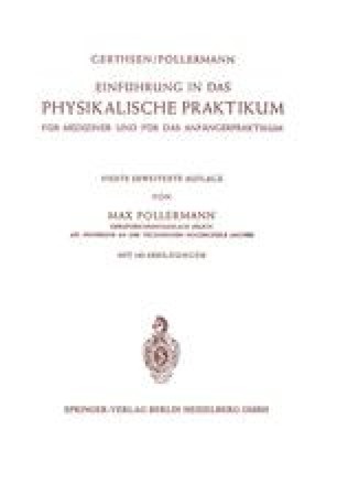 Oberflachenspannung Und Innere Reibung Springerlink