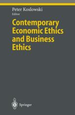 Integrative Economic Ethics Towards A Conception Of Socio Economic Rationality Springerlink
