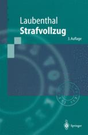 Grundlagen des Strafvollzugs | SpringerLink