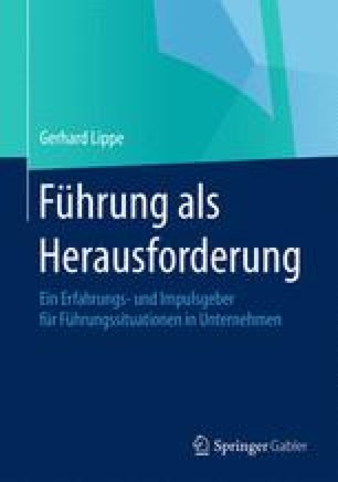 Die Ubernahme Von Fuhrungsverantwortung Springerlink