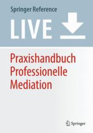 Phasen Der Mediation Die Losungssuche Springerlink