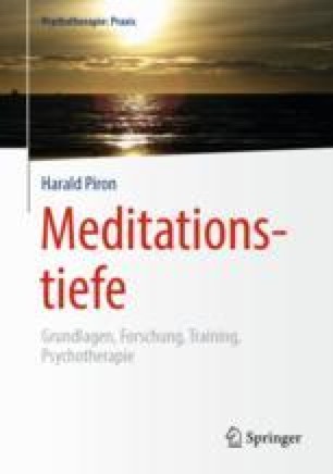 Meditationstiefe Modelle In Den Spirituellen Traditionen Springerlink