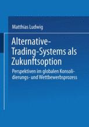 Alternative trading system