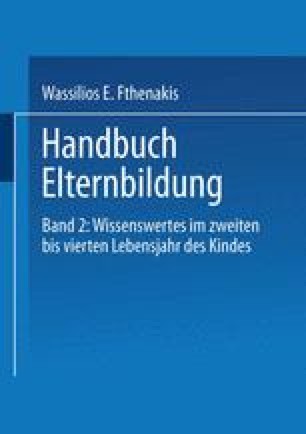 Der Ubergang Zur Elternschaft Oder Anpassung Braucht Ihre Zeit Springerlink