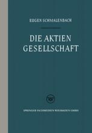 Die Gründung der Aktiengesellschaft | SpringerLink