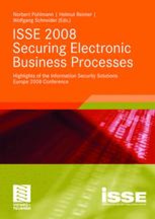Secure E Business Applications Based On The European Citizen Card