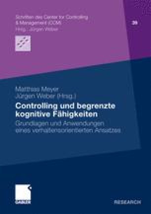 Zur Modellierung Okonomischer Akteure Mit Begrenzten Kognitiven Fahigkeiten Anleitung Zu Einer Problemspezifischen Ausdifferenzierung Des Homo Oeconomicus Springerlink