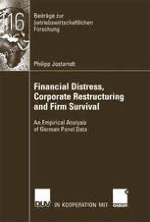 Financial Distress Corporate Control And Management