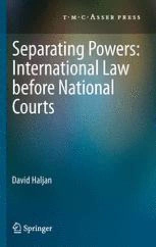 Customary International Law and Judicial 