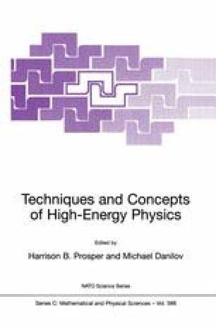 Techniques and Concepts of High-Energy Physics VII