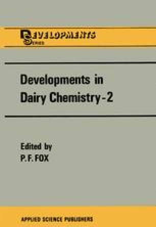 Physical Chemistry Of Milk Fat Globules Springerlink