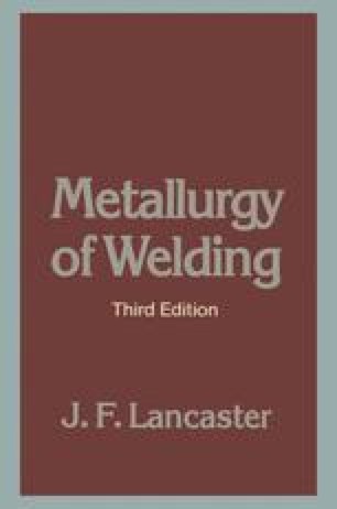 Metallurgy Of Welding Springerlink