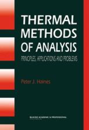 Differential thermal analysis and differential scanning calorimetry ...