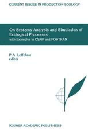 A Simulation Language Continuous System Modeling Program