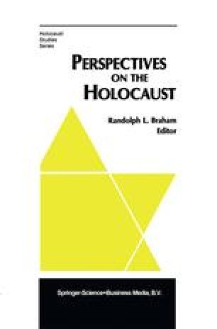 German Protestant Responses To Nazi Persecution Of The Jews - 