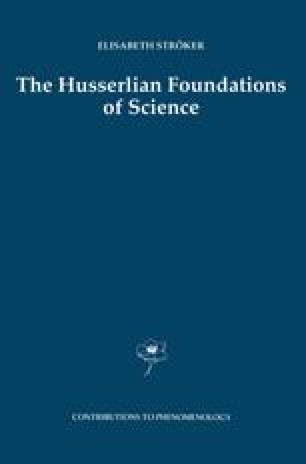 Descriptive Phenomenology Remarks On Husserl S Approach To The Foundation Of Knowledge Springerlink