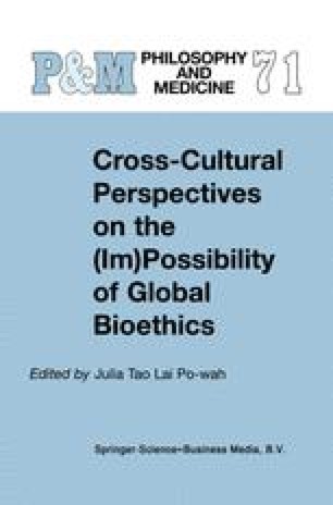 The Tension Between Biomedical Technology And Confucian