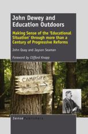 John Dewey and Education Outdoors | SpringerLink