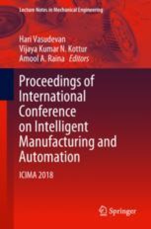 proceedings of international conference on intelligent manufacturing and automation springerlink proceedings of international conference