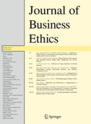 journal of business ethics pdf