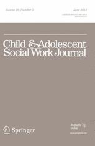 child and adolescent social work journal articles