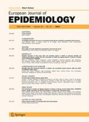 European Journal of Epidemiology