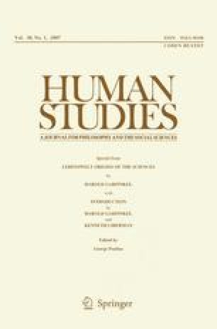 harold garfinkel ken liberman human studies 2007 pdf