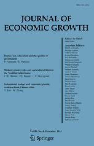 Journal Of Economic Growth Springer - 