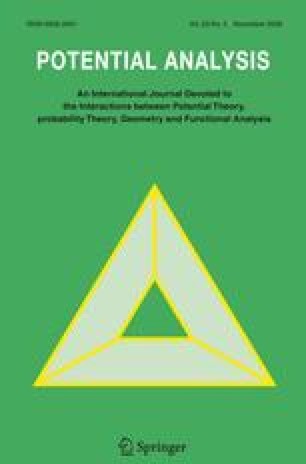 Potential Theory, Proceedings of the international conference on potential theory, Nagoya 1990