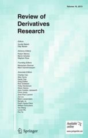 Credit derivatives risk management