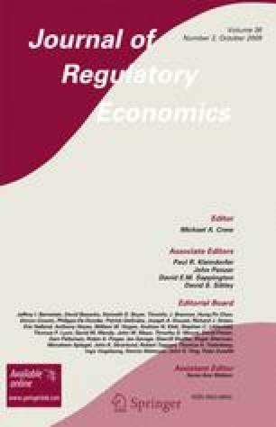 Modeling regulatory behavior: The economic theory of regulation versus