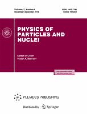Physics Of Particles And Nuclei Springer - 