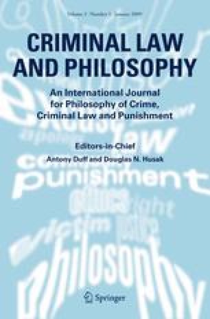 On Necessity as a Defence to Crime: Possibilities, Problems and the ...