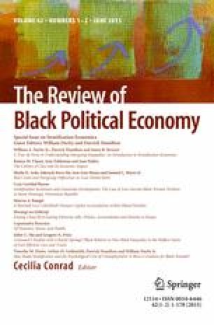 The Review of Black Political Economy