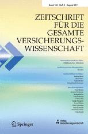 Neuerscheinungen Versicherungswissenschaftlicher Bücher - 