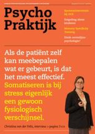 GZ-psycholoog Model Voor Vlaamse Klinisch Psycholoog? | SpringerLink