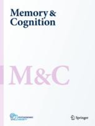 Memory & Cognition