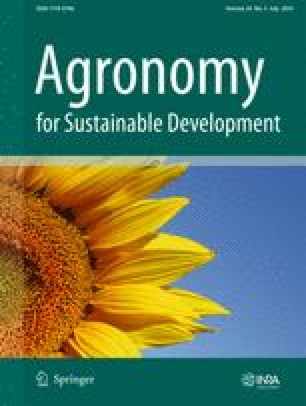 AGRONOMY FOR SUSTAINABLE DEVELOPMENT AGRONOMY FOR SUSTAINABLE DEVELOPMENT