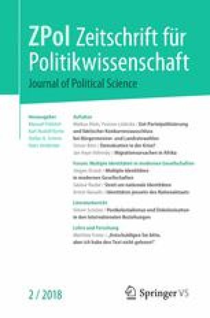 Demokratien In Der Krise Springerlink