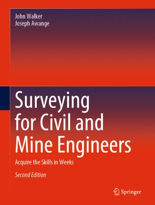 book cover: Surveying Techniques for Civil and Mining Engineers